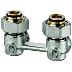 Heimeier Vekotrim Anschlussverschraubung 0567-50.000 G 3/4 AG, Eck, Zweirohrsystem