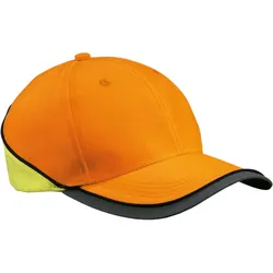 Myrtle Beach Unisex Neon Reflex Kappe Sport Cap MB036 neon orange/neon yellow one size
