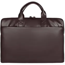 Tucano Sülearvuti õlakott 15.6" Isotta nahkne, tumelilla (15.60"), Notebooktasche, Violett