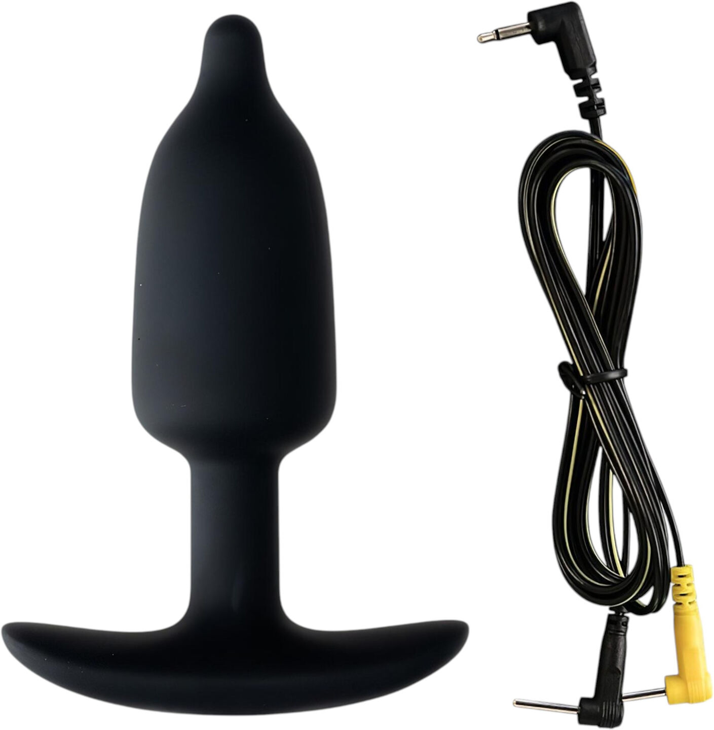 DG-LAB - bipolar conductive silicone anal plug electrode (black)