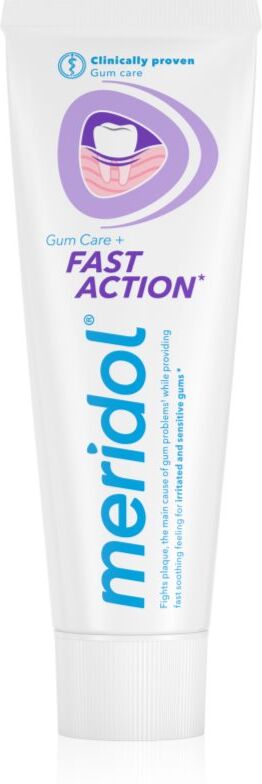 Meridol Fast Action dentifrice protection gencives pour dents sensibles 75 ml
