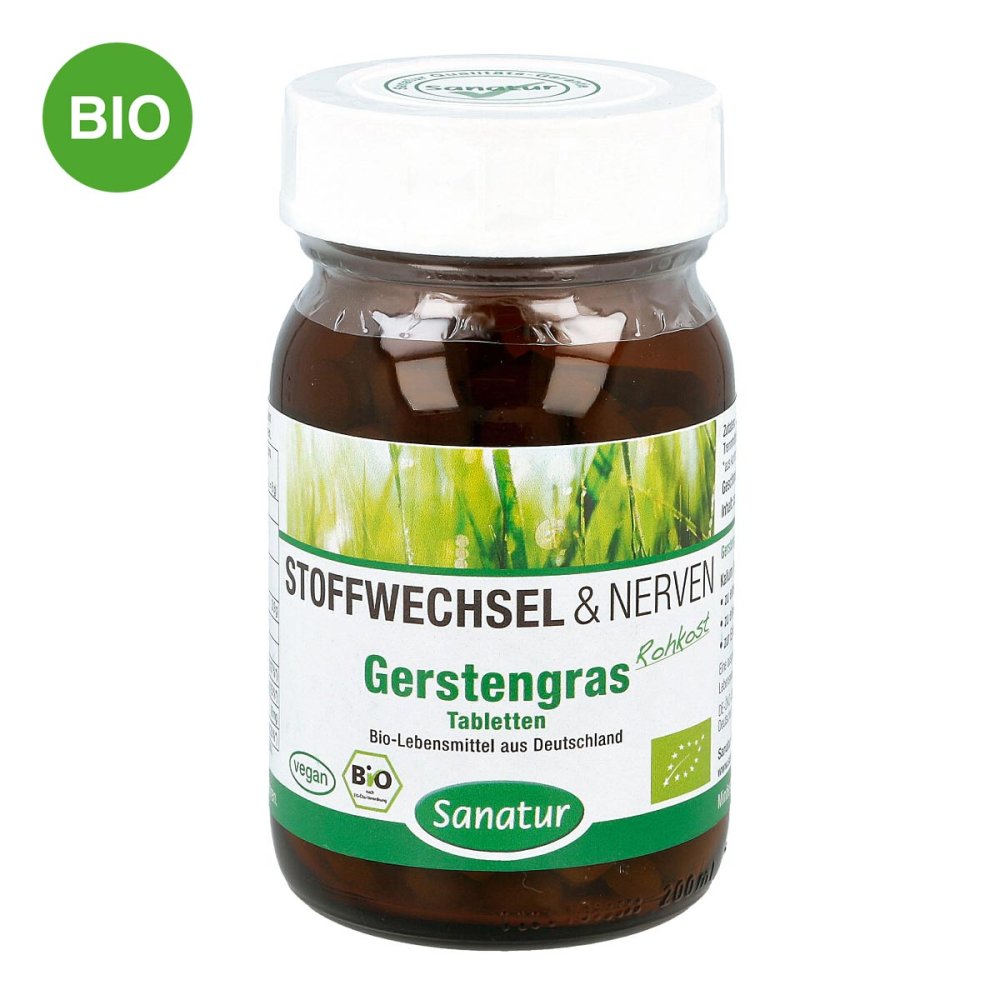 Sanatur GmbH Gerstengras 400 mg Tabletten 08852292