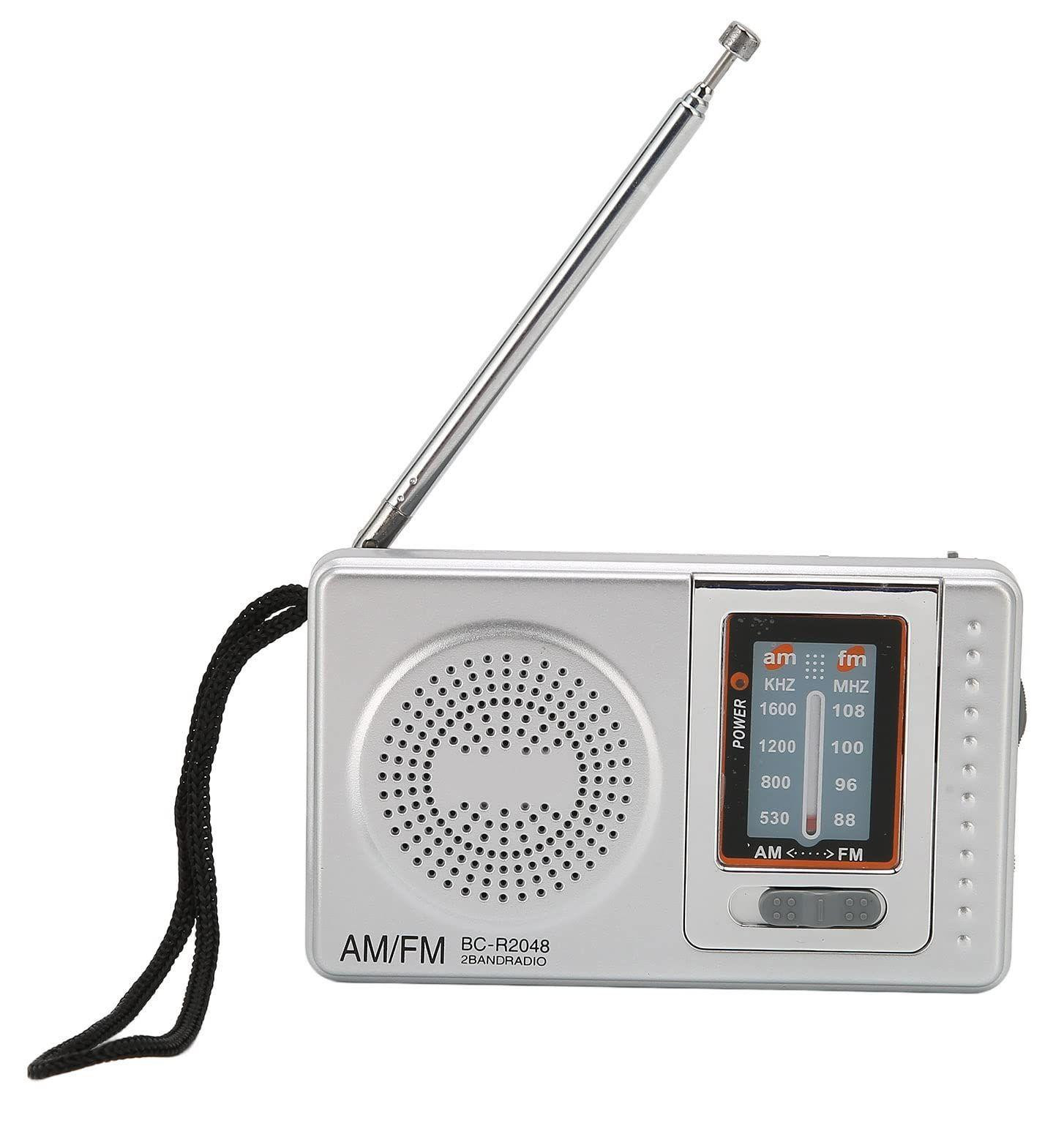 Lustrens Draagbare Mini Digitale FM-AM Transistorradio met Luidspreker