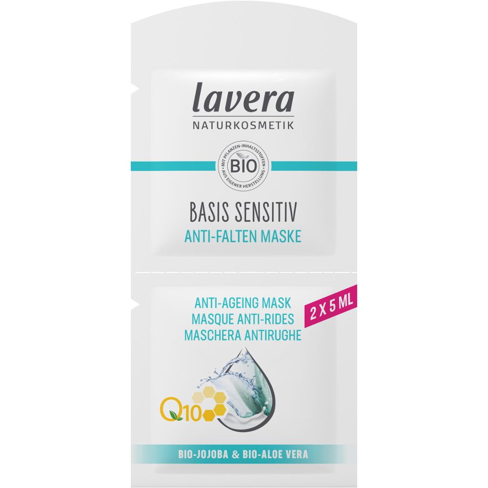 Lavera basis sensitiv Maske Q10 2x5 ml Gesichtsmaske