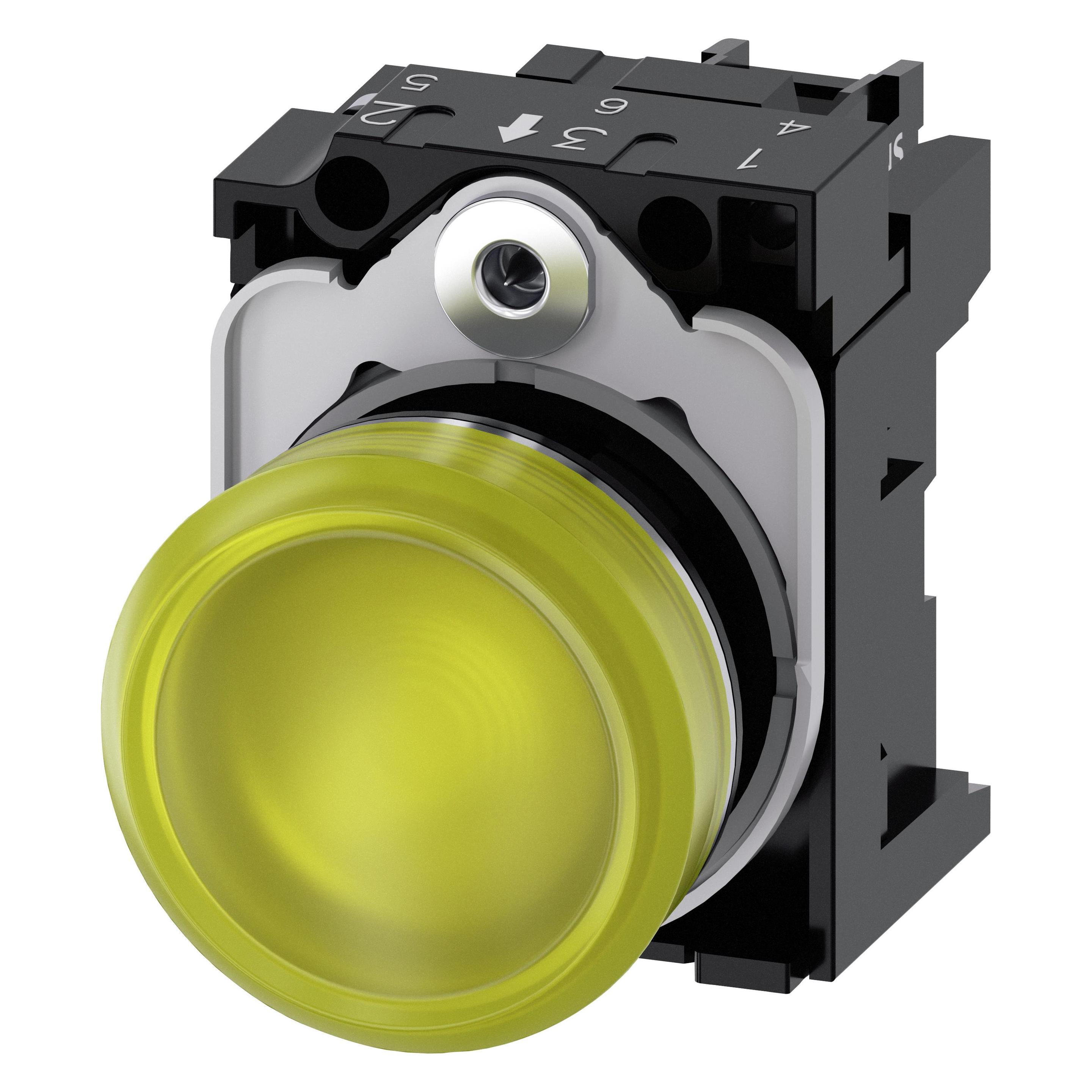 Siemens Indicator light 22mm yellow (3SU1156-6AA30-1AA0)