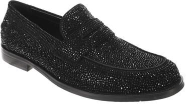 Steve Madden Natan-R (Men's) Dress Shoes in Black, Size 13 M, Leather
