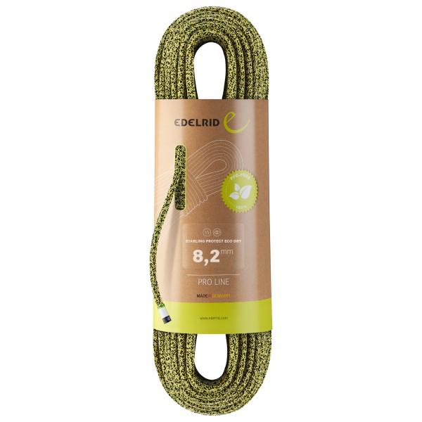 Edelrid - Starling Protect Eco Dry 8,2 mm - Halbseil Länge 70 m bunt