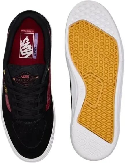 Skateschuhe Vans Kyle Walker Wafflecup (Black/Python - 41)