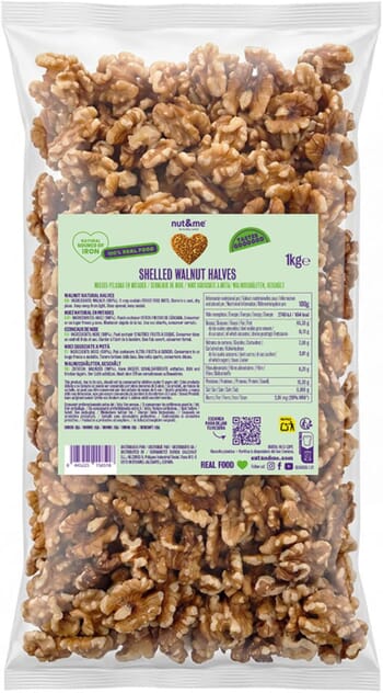 Nut&Me Nozes Descascadas 1 Kg