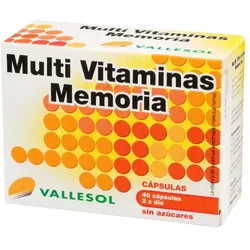 Vallesol Multivitamine Gedächtnis 40 Kapseln