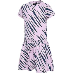 hummel hmlRUSHY AOP kurzarm Kleid Mädchen 3308 - orchid bloom 104