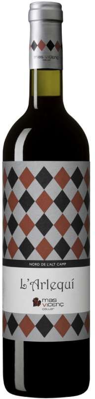 Mas Vicenç Celler L'Arlequí de Mas Vicen 2020 Vino Tinto D.O. Tarragona 75 cl