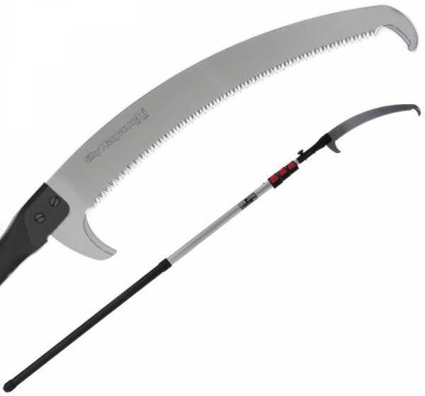 Scie de jardin professionnelle sur perche télescopique en aluminium Silky Hayauchi 6300 - KSI 017939N