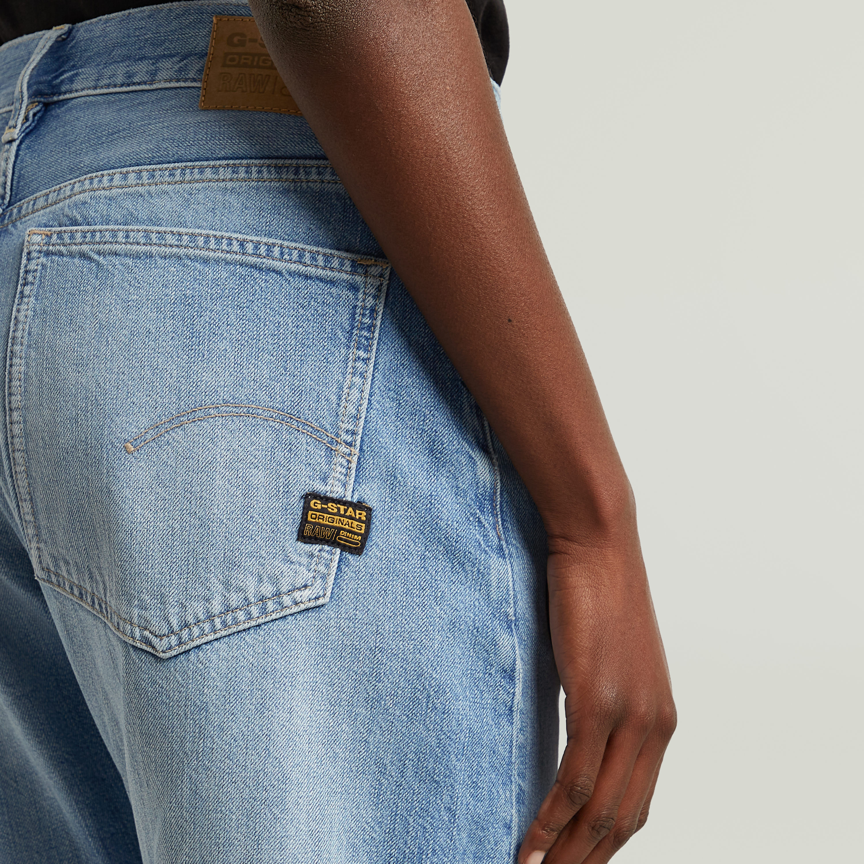 Boyfriend-Jeans G-STAR "Bowey 3D Boyfriend", Damen, Gr. 33, Länge 30, blau (faded rhine blau), Denim/Jeans, Obermaterial: 100% Baumwolle, bequem normal, Jeans Boyfriend-Jeans faded rhine blau 33, Länge 30