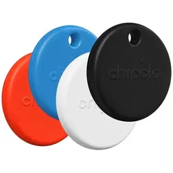 Chipolo POP Artikel Finder Schwarz, Rot, Blau, Weiß
