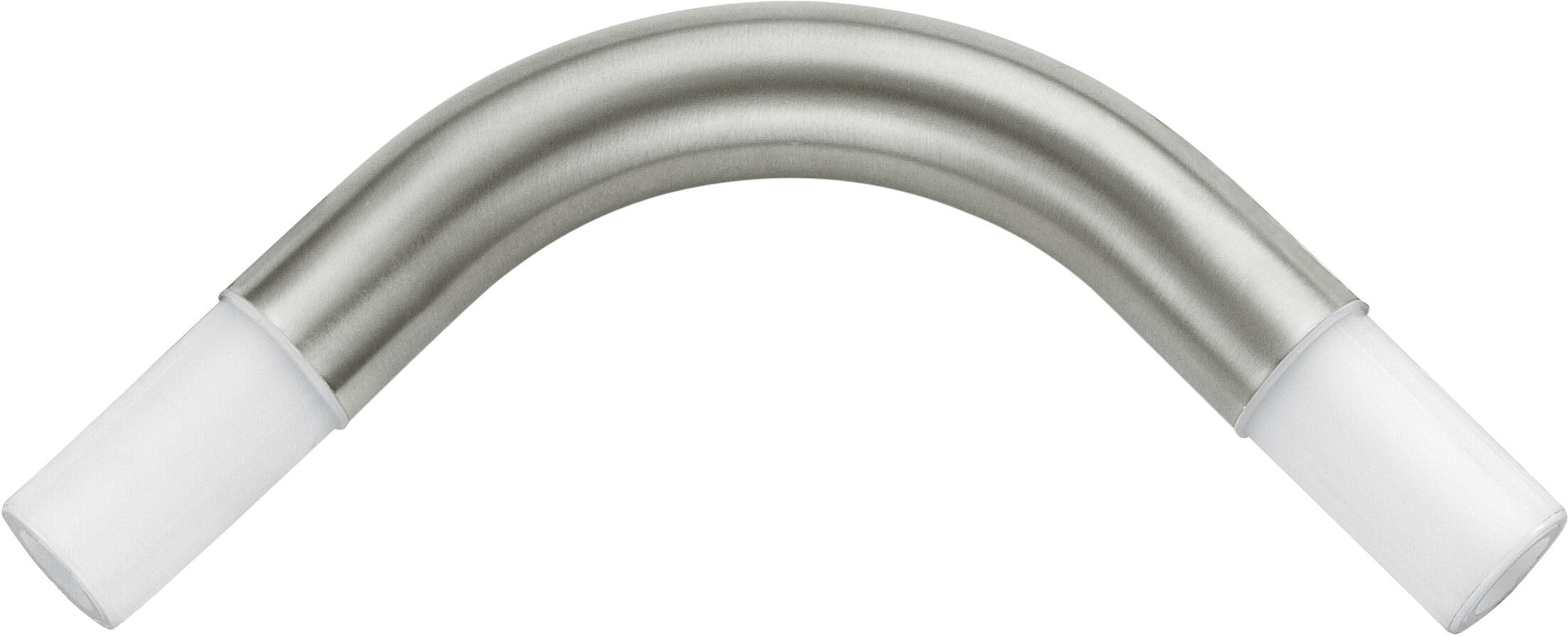Keuco coude de tuyau Plan 14924070000 90 °, pour receveurs de douche carrés, Inox