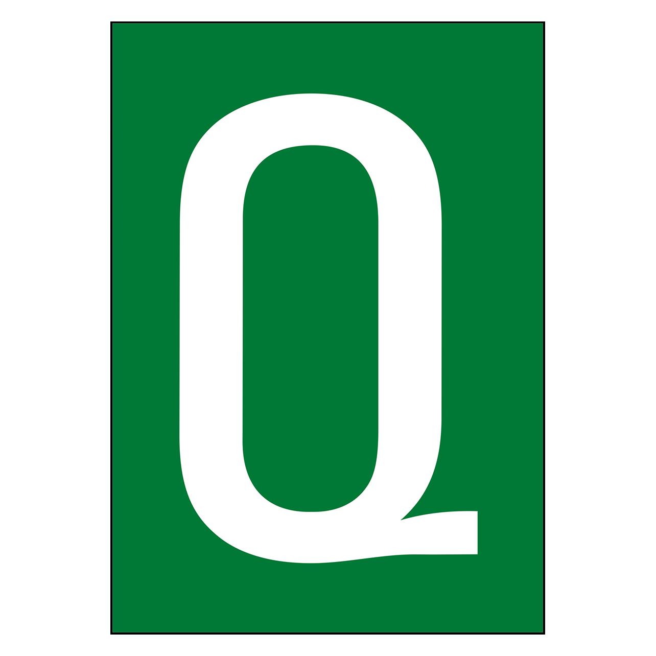 Brady A4-Etiketten mit Zahlen und Buchstaben (NL859A4GR-Q)