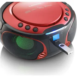 Lenco Scd-550 (FM, Bluetooth), Radio, Rot