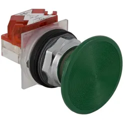 Schneider Electric 9001KR25G Grüner Einschnapp-Plizdrucktaster nicht beleuchtet Typ K Ø30 rund. Momenttaster