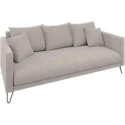 3-SITZER-SOFA Harmony Taupe Chenille