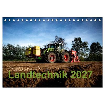 Landtechnik 2027 (Tischkalender 2027 DIN A5 quer), CALVENDO Monatskalender