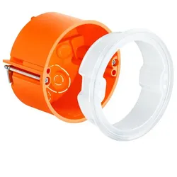 KAISER Hohlwanddose Ø74x50mm Kunststoff IP34 9075-01 rnd Ausbrechöffnung