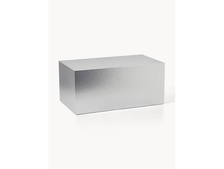 Table basse effet métal Lesley