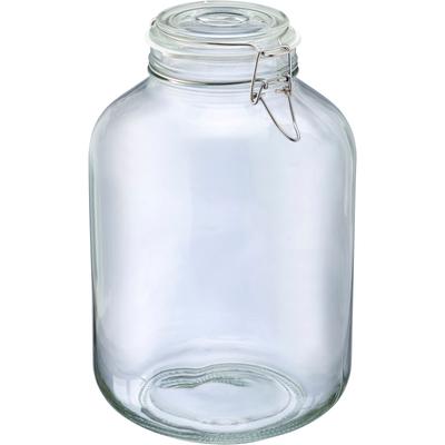 Fermentationsglas WESTMARK, transparent, B:16cm H:27,5cm L:16cm, Glas, Kunststoff, Lebensmittelaufbewahrungsbehälter, 5 Liter
