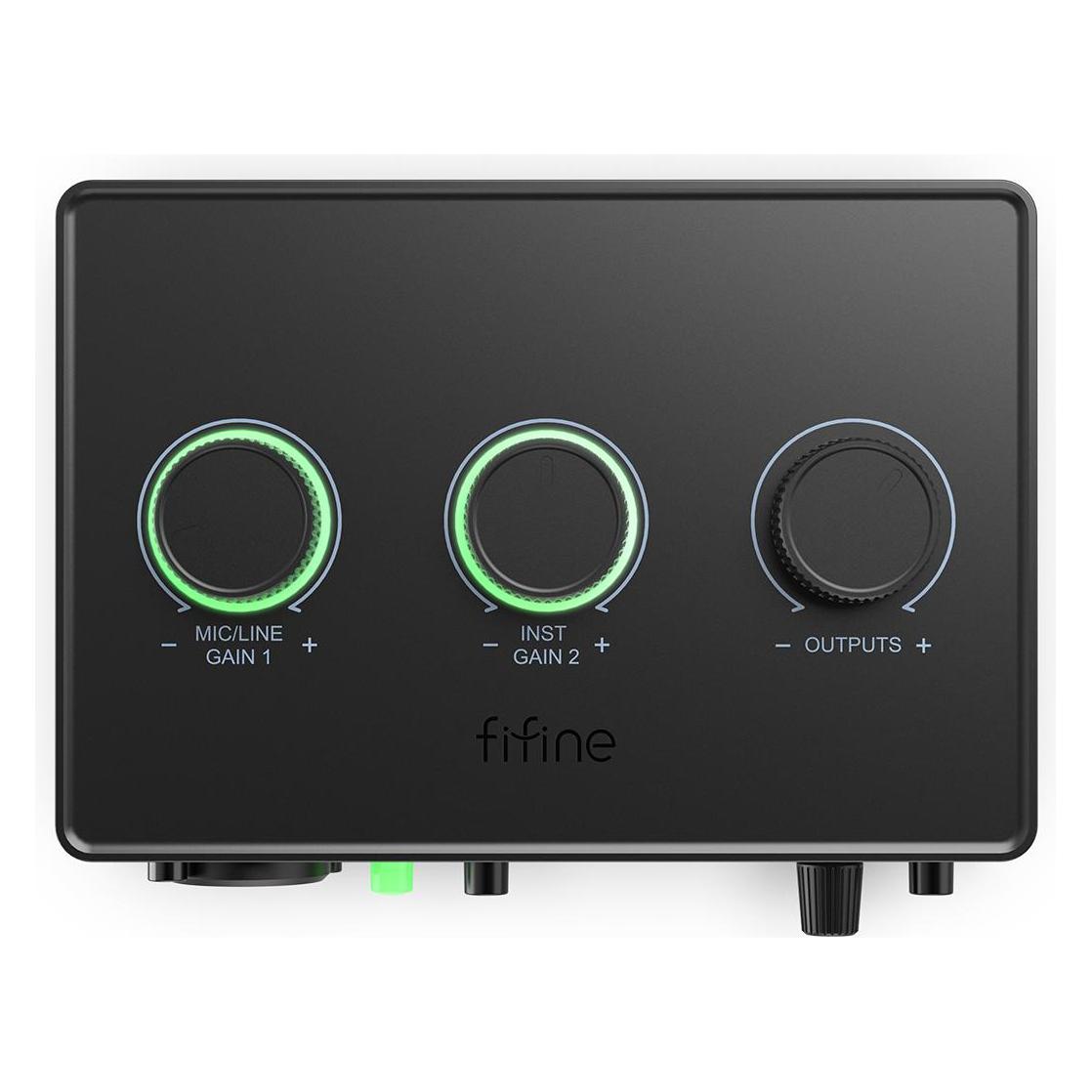 Fifine Ampli1 Sound Card Podcasting Audio Mixer (USB) (Ampli1)