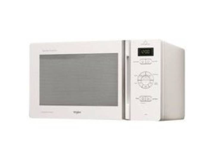 WHIRLPOOL Micro-Ondes posable 800w avec Grill Chef Plus Blanc 25 L Electronique Cavité Peinte