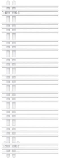 Zehnder Design-Heizkörper yucca asymmetrisch YA-130-050, 1304/478 mm, weiss