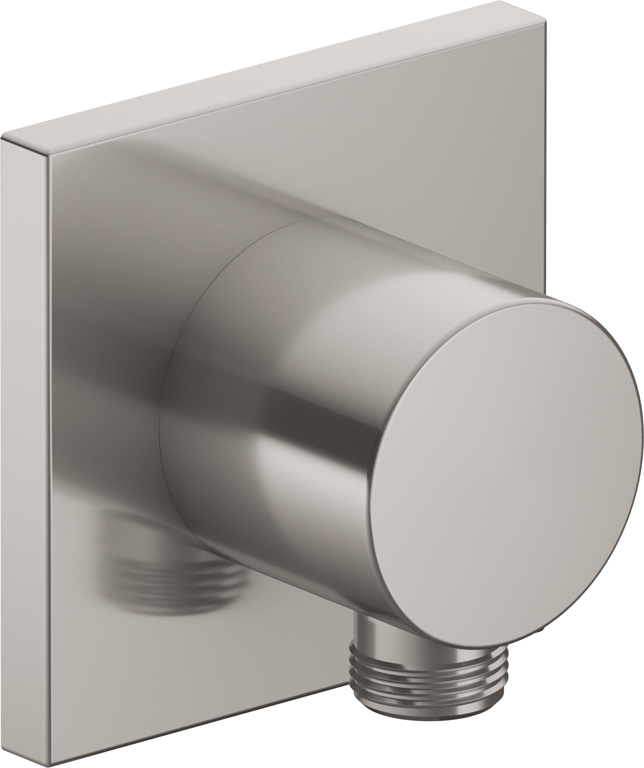 Keuco IXMO raccord de tuyau 59547070002 finition inox, rosace carrée