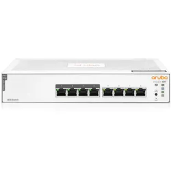 HPE Networking Instant On 1830 8-Port PoE+ Switch [8x Gigabit-LAN, PoE+ 65W, Lüfterlos]