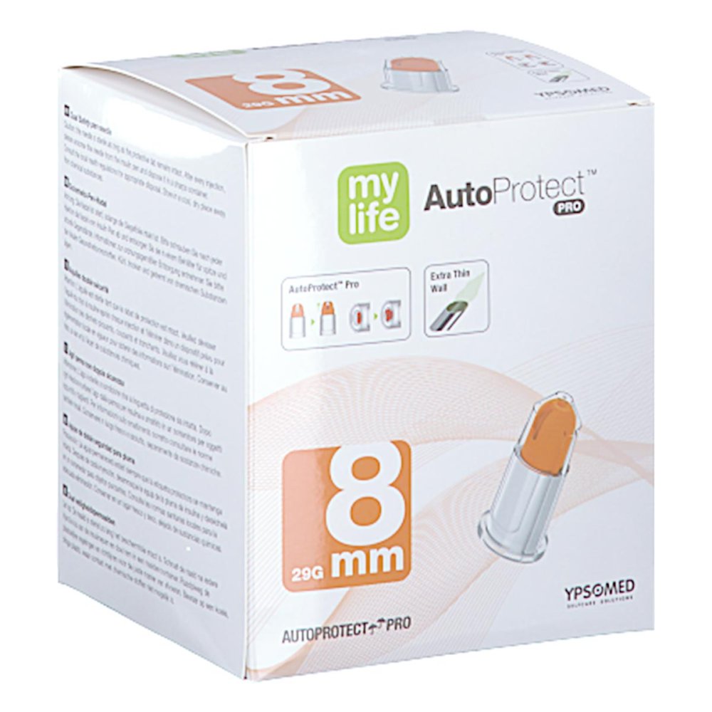 Medical Technologie and Devices Germany GmbH Mylife Autoprotect Pro Sich.-pen-nadeln 8 Mm 29 G 18227738