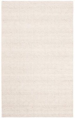 SAFAVIEH Handmade Marbella Casual Stripe Beige/Brown Wool Rug