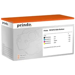 Prindo, Toner, kompatibel mit HP 130A  BK/C//Y (BK, C, M, Y)