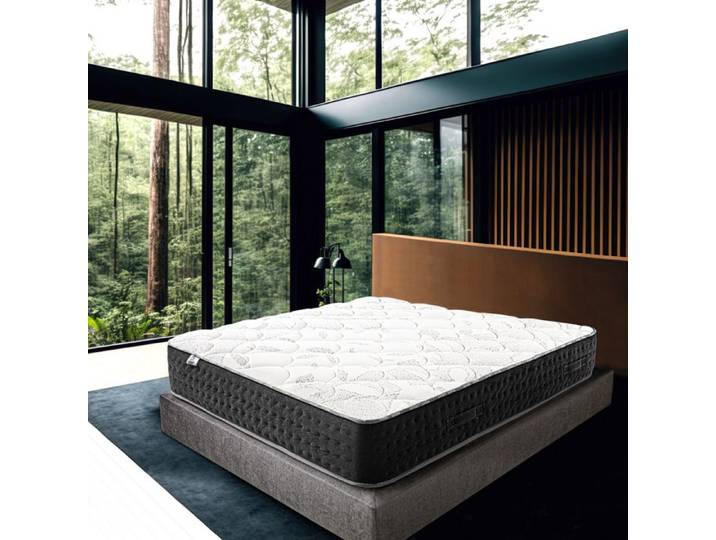 Matelas - Sérénité - 140x200 cm - epaisseur 27 cm - Ressorts Ensachés - Mousse Haute Résilience