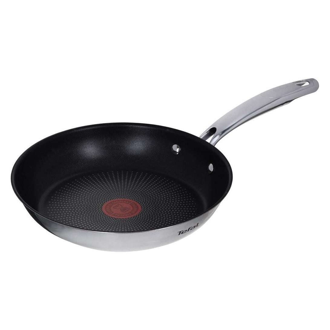 Tefal Duetto Plus (Bratpfanne, Edelstahl, 24 x 8.60 cm) (G7320434)