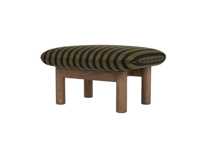 Audo Copenhagen Repose-pieds Brasilia Walnut-Cabanon Soft FCL7029-04