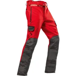 Schnittschutzhose Typ C "ARBORIST" - XL - Rot