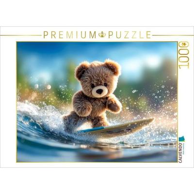 CALVENDO Puzzle Surfen - eine Leidenschaft | 1000 Teile Lege-Größe 64x48cm Foto-Puzzle für glückliche Stunden, Sonstige von , Calvendo Puzzle