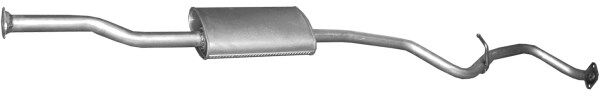 Polmo Mittelschalldämpfer 4628 Für Subaru