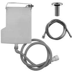 Gessi Securflex Schlauchdurchführung, Rosette Anello, für Wannenrand, mindestens Innenmaß-Breite>50 mm, 735, 01786706, Farbe: Metall Schwarz PVD