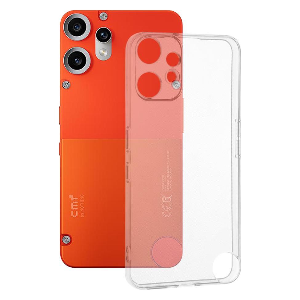 Techsuit - Clear Silicone - Nothing CMF Phone 2 Pro - Transparent (Nothing CMF Phone 2 Pro) (58569776)
