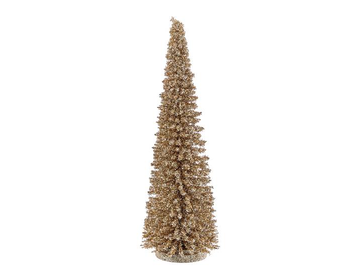Tanne X-MAS Glitter 45cm Gold/Gold