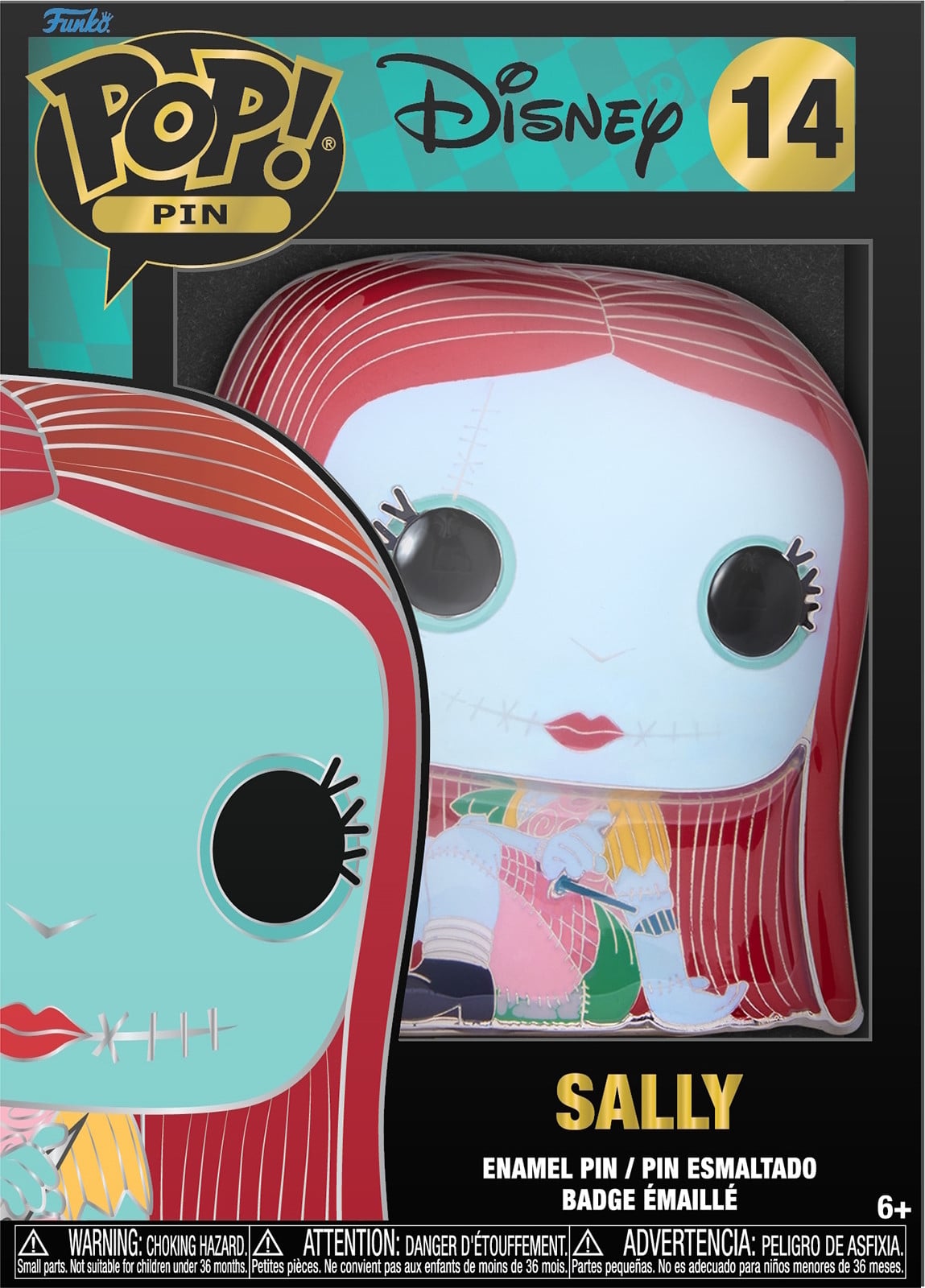 Funko Pop! Pin Disney Sally uit The Nightmare Before Christmas