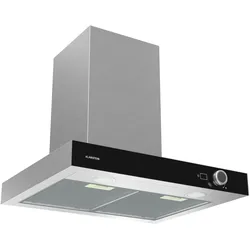 AirNova Dunstabzugshaube  Um- und Abluft   Energieeffizienz A++   110 W   614 m3/h Edelstahl