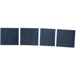 Dsit Abdeckplatten für 3HE DIN-Schienen-Schaltkasten, 4er-Satz, Serverschrank Zubehör