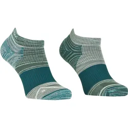 Ortovox, Damen, Sportsocken, Women's Alpine Low Socks (42 - 44), Blau, Türkis