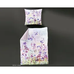 Bierbaum Satin-Bettwäsche 5091-02 135x200 cm / 80x80 cm